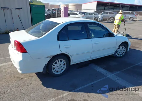 2004 Honda Civic Lx from USA, damaged, VIN 2HGES16524H598636
